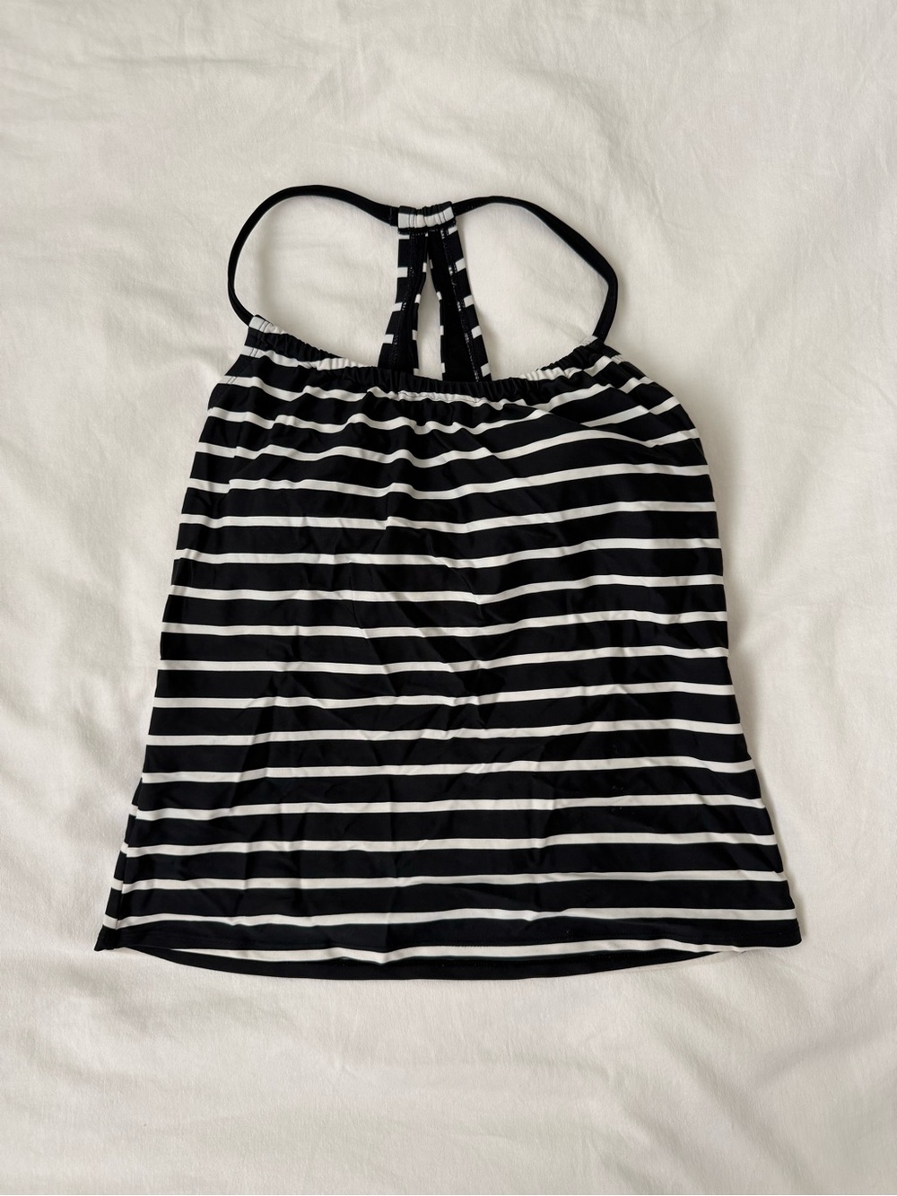 stripe tankini